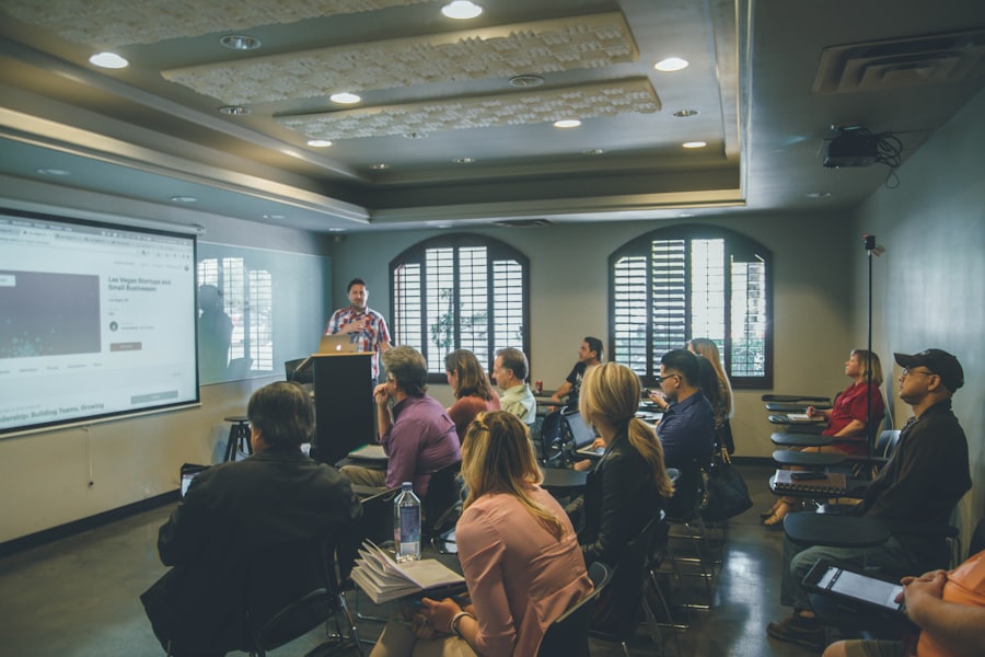 A peer review team meeting at a member organisation